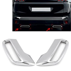 Endrohrblende für Auspuffendschalldämpfer für Peugeot 3008 5008 16-19 - Bild 1 von 7