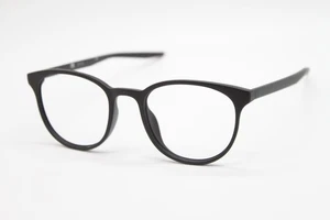NEW NIKE 7128 003 MATTE BLACK AUTHENTIC EYEGLASSES 50-20 - Picture 1 of 4