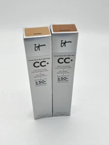 It Cosmetics Your Skin But Better CC+ 1.08 fl Cream 2 Pack New - Picture 1 of 8