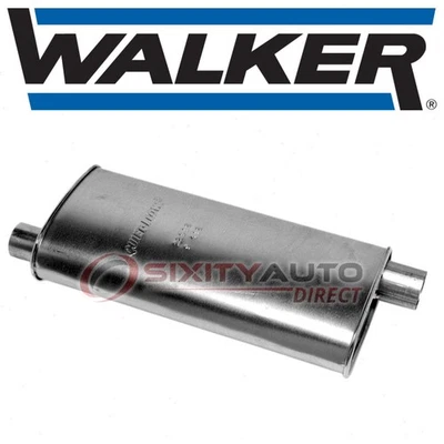 Walker Quiet-Flow Exhaust Muffler for 1985-1990 Chevrolet G10 4.3L V6 - wz - Image 1 of 4