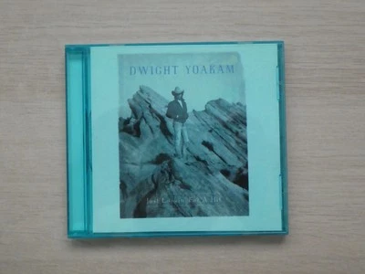 Dwight Yoakam CD Just Lookin' For A Hit Country Album 1989 Greatest Hits Tested Foto 1 de 4
