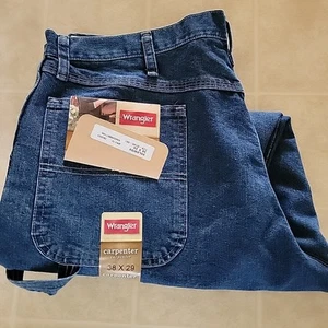 Jeans uomo falegname Wrangler nuovi vestibilità ampia 38X29 NUOVO - Foto 1 di 4