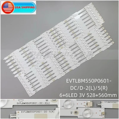 NUEVA TIRA LED para Insignia NS-55DR710NA17 Lg 55LF5700-UA LB55043 LB55037 LB55052 Foto 1 de 4