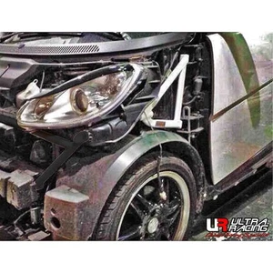 SMART FORTWO W451 1.0 2WD 2008~2014 ULTRA RACING 3 POINTS FRONT FENDER BRACE - Picture 1 of 6