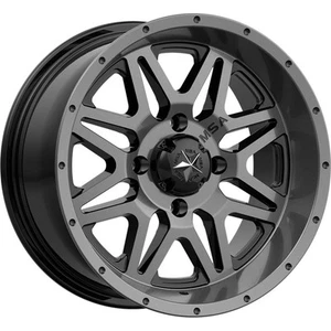 4/156 MSA M26 Vibe Wheel 14x7 3.5 + 3.5 For POLARIS Magnum 330 2x4 2003-2005 - Picture 1 of 6