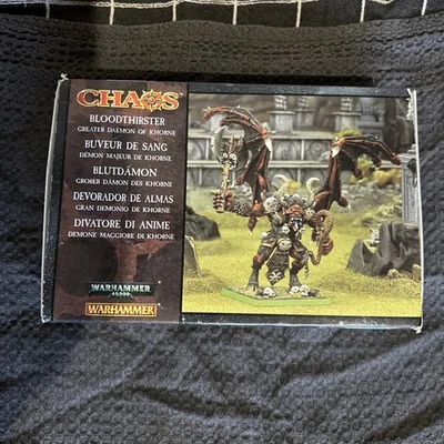 Warhammer Fantasy/40000 Chaos Bloodthirster Greater Daemon Of Khorne Metal Oop - Image 1 of 4