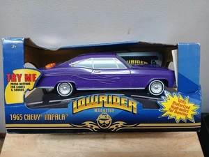 Lowrider Magazine 1965 Chevy Impala Car Funrise w/ Motorized Hydralics 2005 NIB - Picture 1 of 14