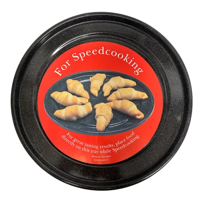 GE OEM Microondas Metal Bandeja Plato WB49X10240 - 12-5/8" Diámetro NUEVO Speedcooking Foto 1 de 2