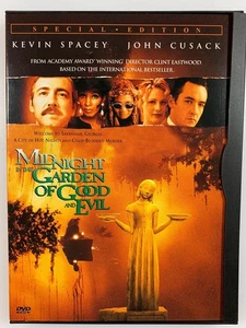 MIDNIGHT IN THE GARDEN OF GOOD AND EVIL DVD John Cusack / Kevin Spacey LIKE NEW - Picture 1 of 2