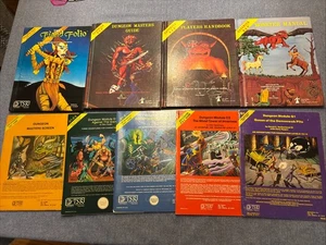 Advanced D&d 1° Edizione Cover Originale Set Completo Tutte e 5!! - Foto 1 di 13