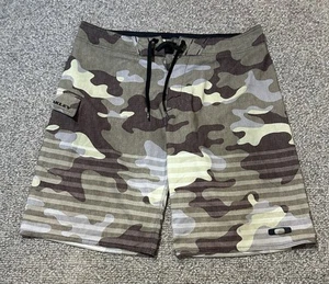 Oakley Badehose Herren 34 Camouflage Cargotasche Kordelzug - Bild 1 von 7