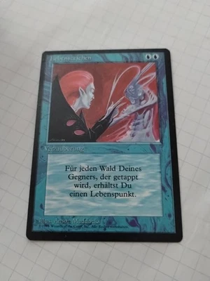 Mtg Life Tap (Lebenszeichen) Fbb German Reg. Miscut-Bit of Edge Wear - See Pics - Image 1 of 4