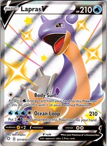 Lapras V SV110/SV122 SV110/SV122: Shining Fates Shiny Holo Rare - NM - Picture 1 of 2