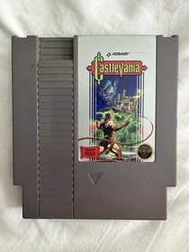 Castlevania NES Nintendo Entertainment System 1987 Konami Authentic Tested Works