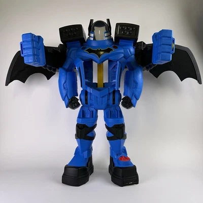Mattel Batman Batbot Xtreme Robot Juego Imaginext DC Comics Luces y Sonido Foto 1 de 4