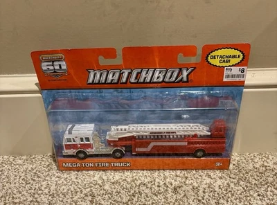 SAN LUIS OBISPO Matchbox MBX Mega Ton Fire Truck With Detachable Cab NIB - Image 1 of 3