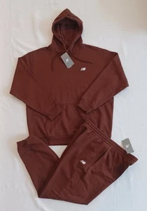 New Balance Sports Essential Fleece Sweatsuit~Brown ~Size XL (Brand New) - Picture 1 of 9