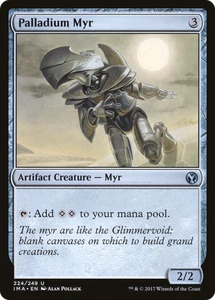 Palladium Myr #224 (MP) Iconic Masters IMA Magic MTG - Picture 1 of 1