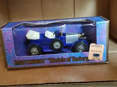 MATCHBOX MODELS OF YESTERYEAR Y-2 1914 Prince Henry Vauxhall BOXED 1973 - Image 1 of 4
