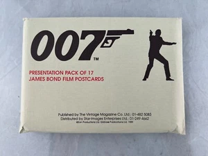 007 Presentation Pack of James Bond Film Postcards - NM Cards - Picture 1 of 14