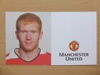 2004-05 Paul Scholes Unsigned Manchester United Club Card (13046)