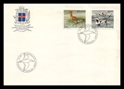 Iceland 1988 FDC, Birds III. Lot # 2. - Image 1 of 2