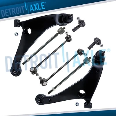 Front Lower Control Arm w/Ball Joint Sway Bar Link for Mitsubishi Galant Eclipse - Image 1 of 4