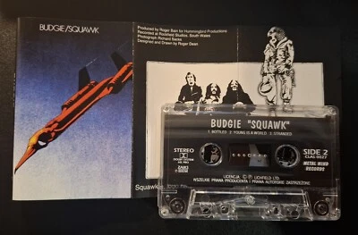 Budgie – Squawk 1994 MC Cassette MINT - Polish Press - Image 1 of 2