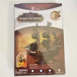 Puzzle 3D The Queen Anne's Revenge Barbanera T4005h 155 pezzi nuovo con scatola - Foto 1 di 2