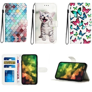 Phone Cover for Google Pixel 7 8 6 Classic Pattern PU Leather Flip Wallet Case - Picture 1 of 22