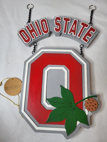 Ohio State Buckeyes Outdoor Sign Garden Plaque Cover