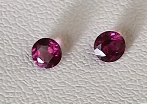 0.55 Ct Natural Brilliant Round Pink Spinel Loose Gemstones (4mm) - Picture 1 of 8