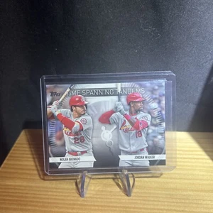2023 Topps Update Series Time Spanning Tandems Nolan Arenado, Jordan Walker (RC) - Picture 1 of 2