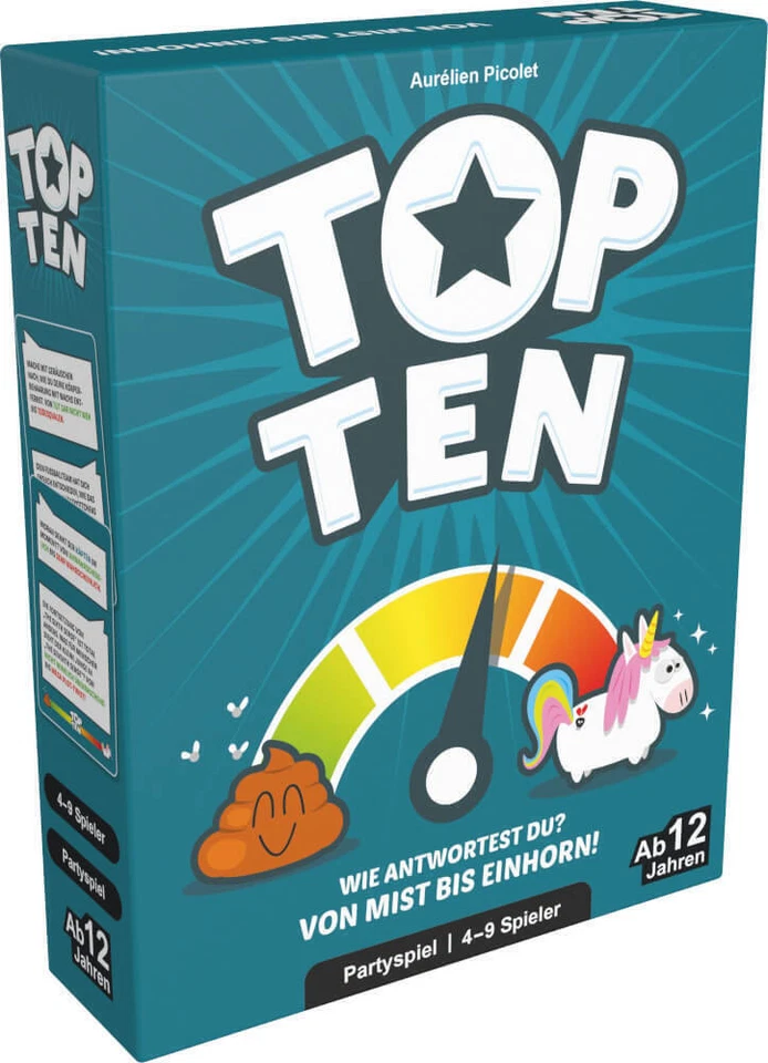 Asmodee Top Ten Partyspiel