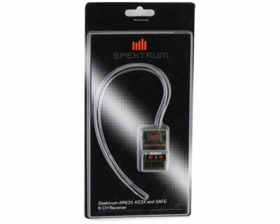 Spektrum AR631 631 6ch AS3X SAFE RC Airplane RX SPMAR631 DX6i DX6 DX7 DX8 DX9 - Image 1 of 3