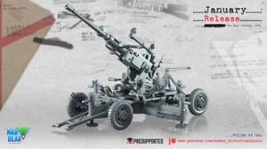 WWII Polish AA Gun - Picture 1 of 4