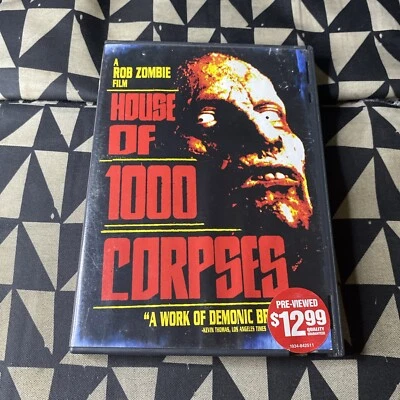 House of 1000 Corpses (DVD, 2003) - Sherri Moon Zombie Blockbuster Rental - Image 1 of 4