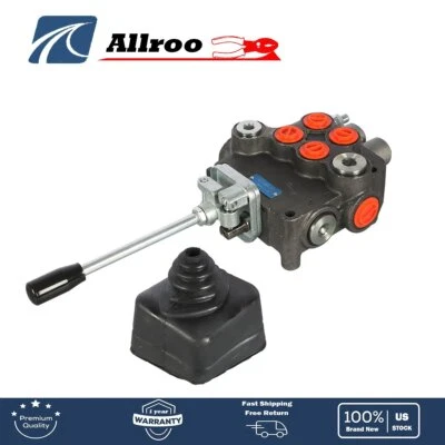 For Tractor Loader w/Joystick 2 Spool 21GPM Hydraulic Directional Control Valve - Image 1 of 4