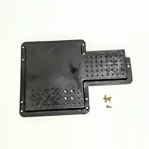 Realist LAB-395 42-2977 Turntable Parts Bottom Black Plastic Cover And Screws - Picture 1 of 6
