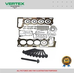 Full Gasket Set & Head Bolts Set For LAND ROVER RANGE ROVER 4.4 Diesel 448DT NEW - Picture 1 of 2