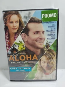 Aloha (DVD, 2015) NEW, SEALED, Bill Murray, Bradley Cooper, Emma Stone - Imagen 1 de 2