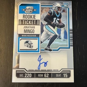 2023 Panini Contenders - Rookie Ticket RPS #119 Jonathan Mingo (AU, RC) - Picture 1 of 10