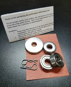 TCS TOYOTA COROLLA 98-02 PERFORMANCE SHIFTER CABLE BEARINGS BUSHINGS LINKAGE - Picture 1 of 3