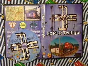B&M At Twilight VERMONT NEW HAMPSHIRE RAILROAD DVD - Picture 1 of 1