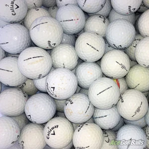 50 Callaway TOUR Mix Lake Golfbälle - Klasse B/AA - Chrom/Schwarz/Tour etc. - Bild 1 von 1