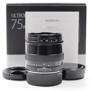 Voigtlander ULTRON 75mm F/1.9 SC VM for Leica M mount [Almost Unused] #3346J - Picture 1 of 12