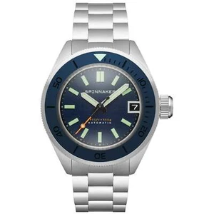 Spinnaker Piccard Automatic 550 Meters Dark Cerulean Watch - Brand New - Picture 1 of 6