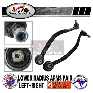 Pair Front Lower Radius Caster Castor Arm for Ford Territory SY2 SZ 05/2009 On - Picture 1 of 6