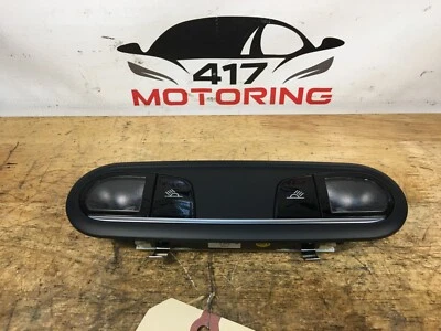 2016 Audi RS7 Rear Dome Map Overhead Light Black A7 S7 C7 OEM 1350 - Image 1 of 4