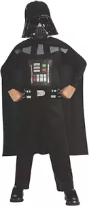 Star Wars Child's Darth Vader Boy's Costume Jumpsuit, Mask, Cape- Rubie's 882848 - Picture 1 of 3